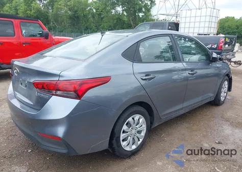 2019 Hyundai Accent Se z USA, uszkodzony, nr VIN 3KPC24A3XKE076648